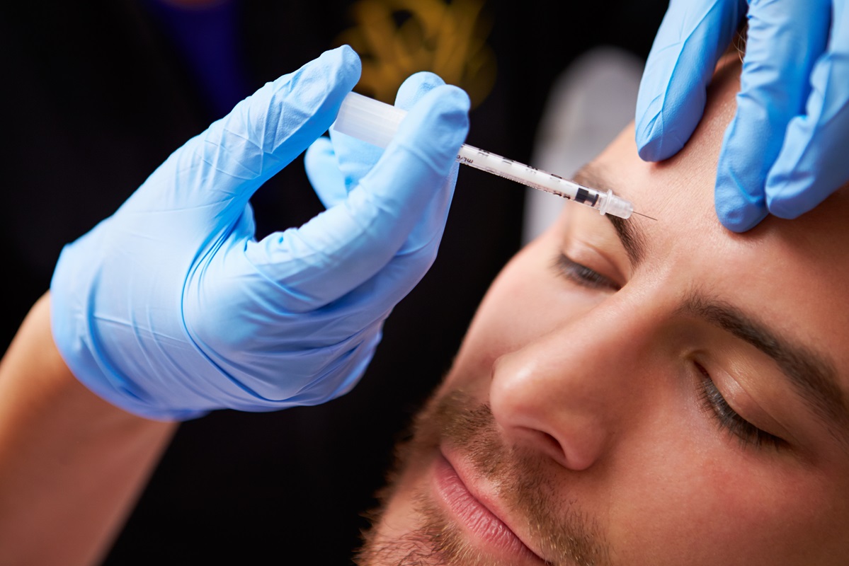 Men's dermal filler treatment